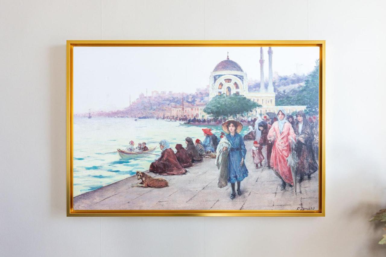 Historical Flat With A Lovely Sea View In Beyoglu 이스탄불 외부 사진